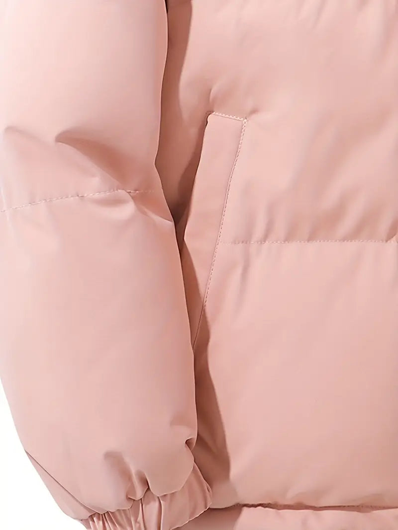 Dames Winterjas Roze | Gewatteerd | Capuchon | Warm & Comfortabel