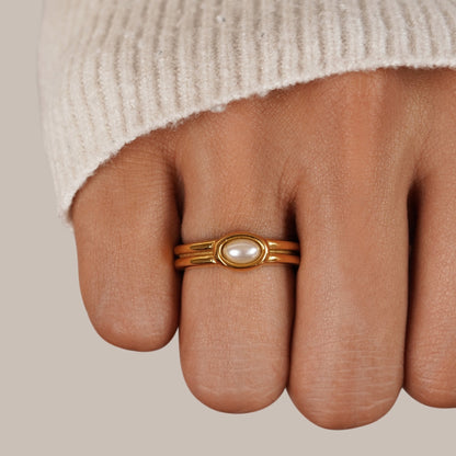 HorizonElegance | Gouden Ring | Elegant en Tijdloos