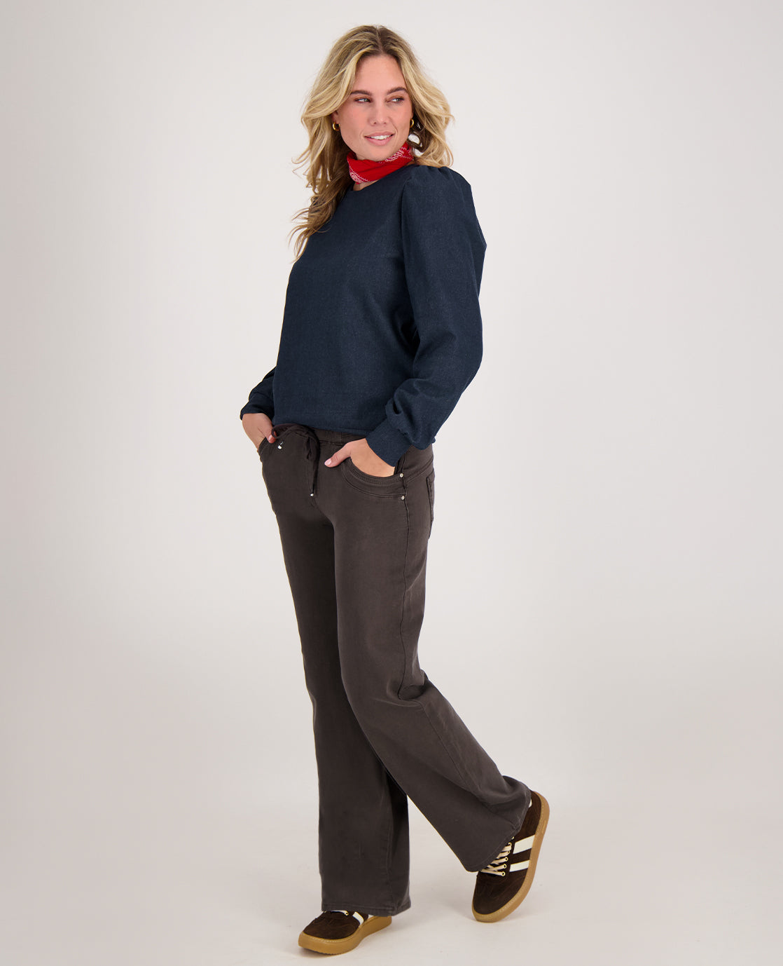 Jas | Denim | Blauw
