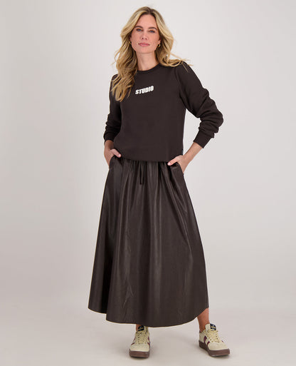 Sweater | Koffiekleur | Studio