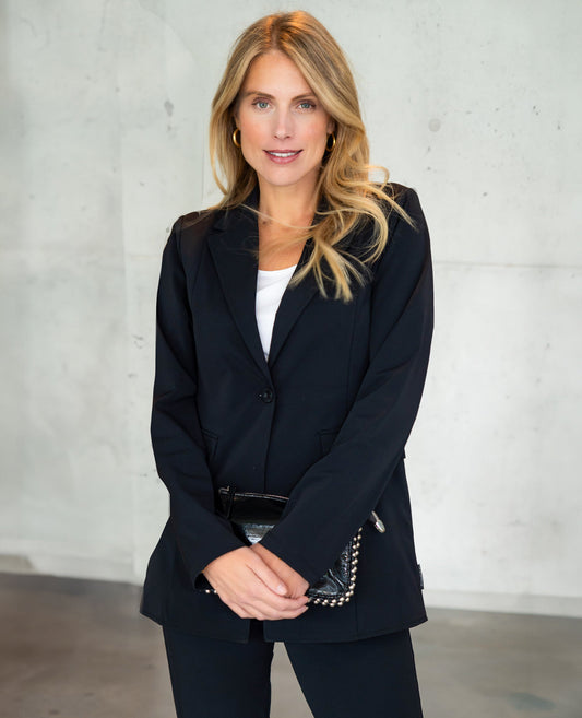 Blazer | Rechtdoor | Zwart