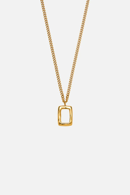 Riccardo | Mannen gouden kader ketting
