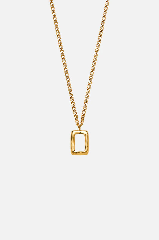 Riccardo | Mannen gouden kader ketting