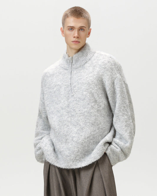 Heren Sweater | Geborsteld