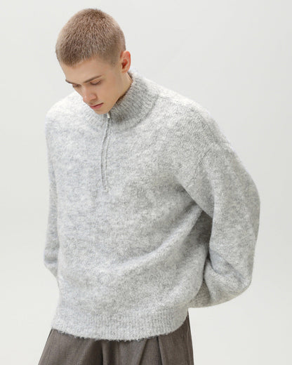 Heren Sweater | Geborsteld