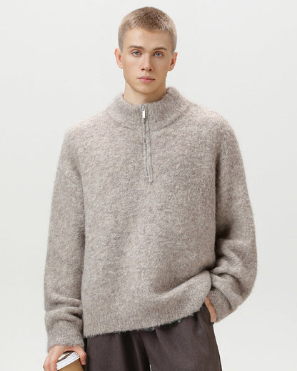 Heren Sweater | Geborsteld