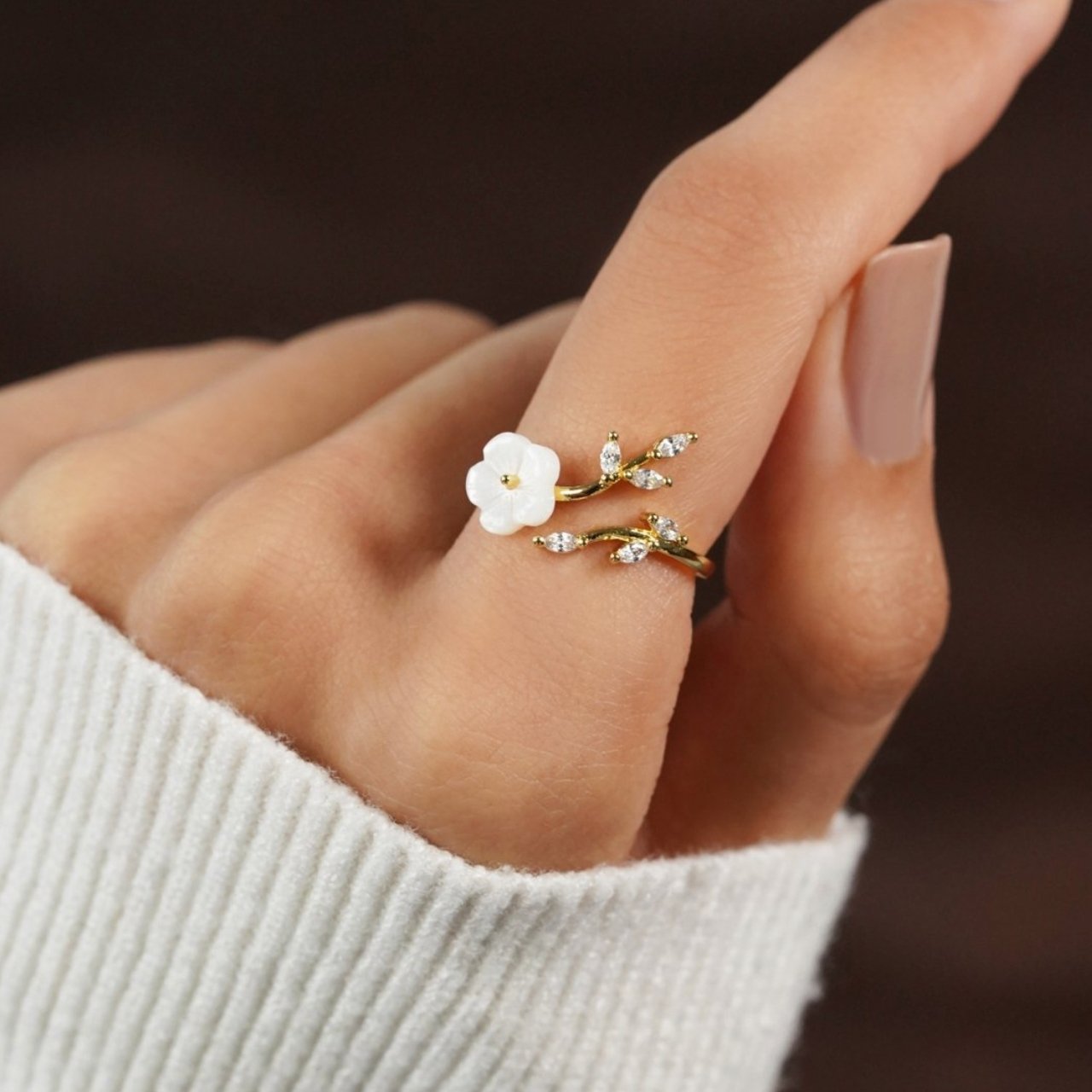 Petal Ring | Ring Elegant | Stijlvol