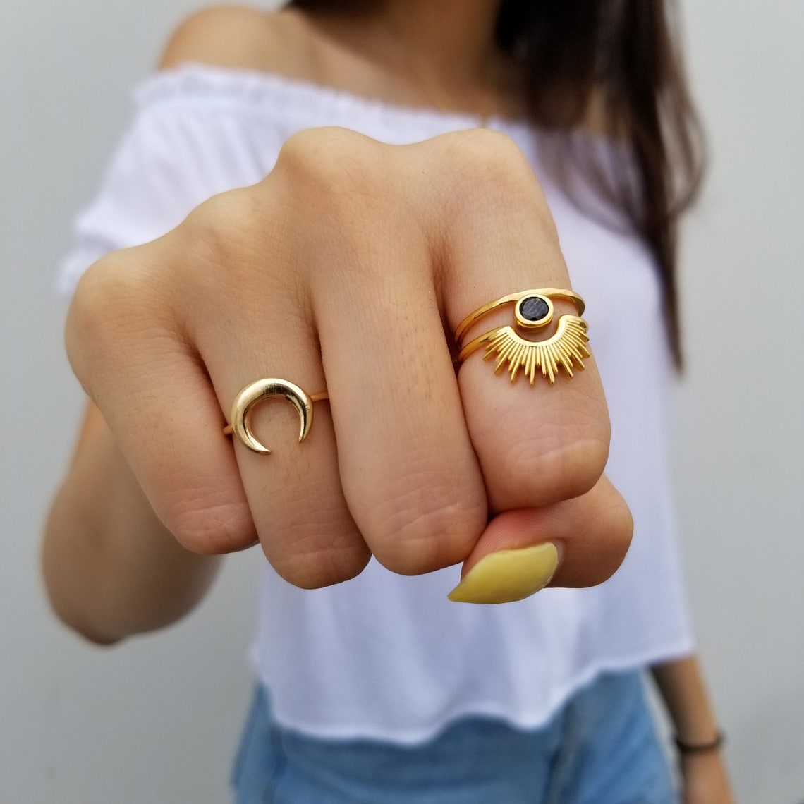 Rising Sun Ring | Ring Elegant | Inspirerend