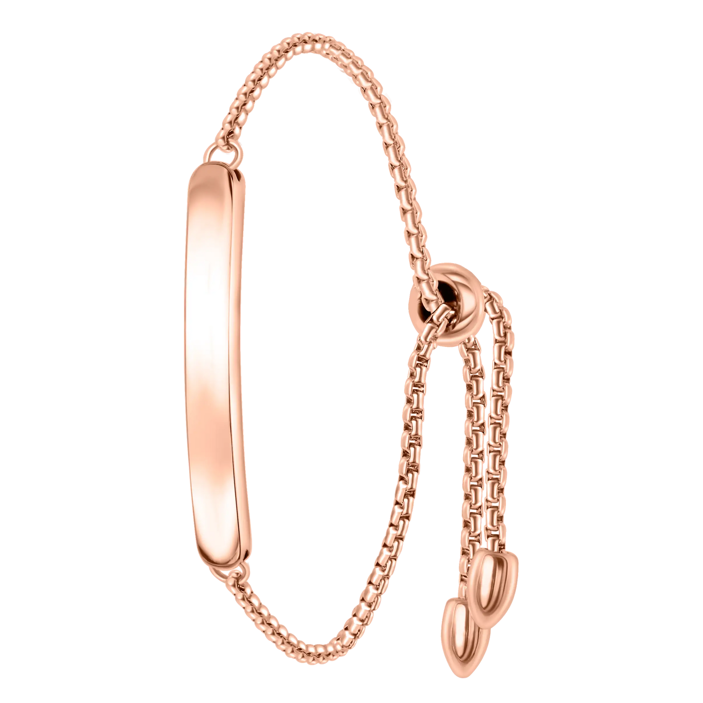 Tiffany | Vrouwen plaatarmband | Bronskleurig
