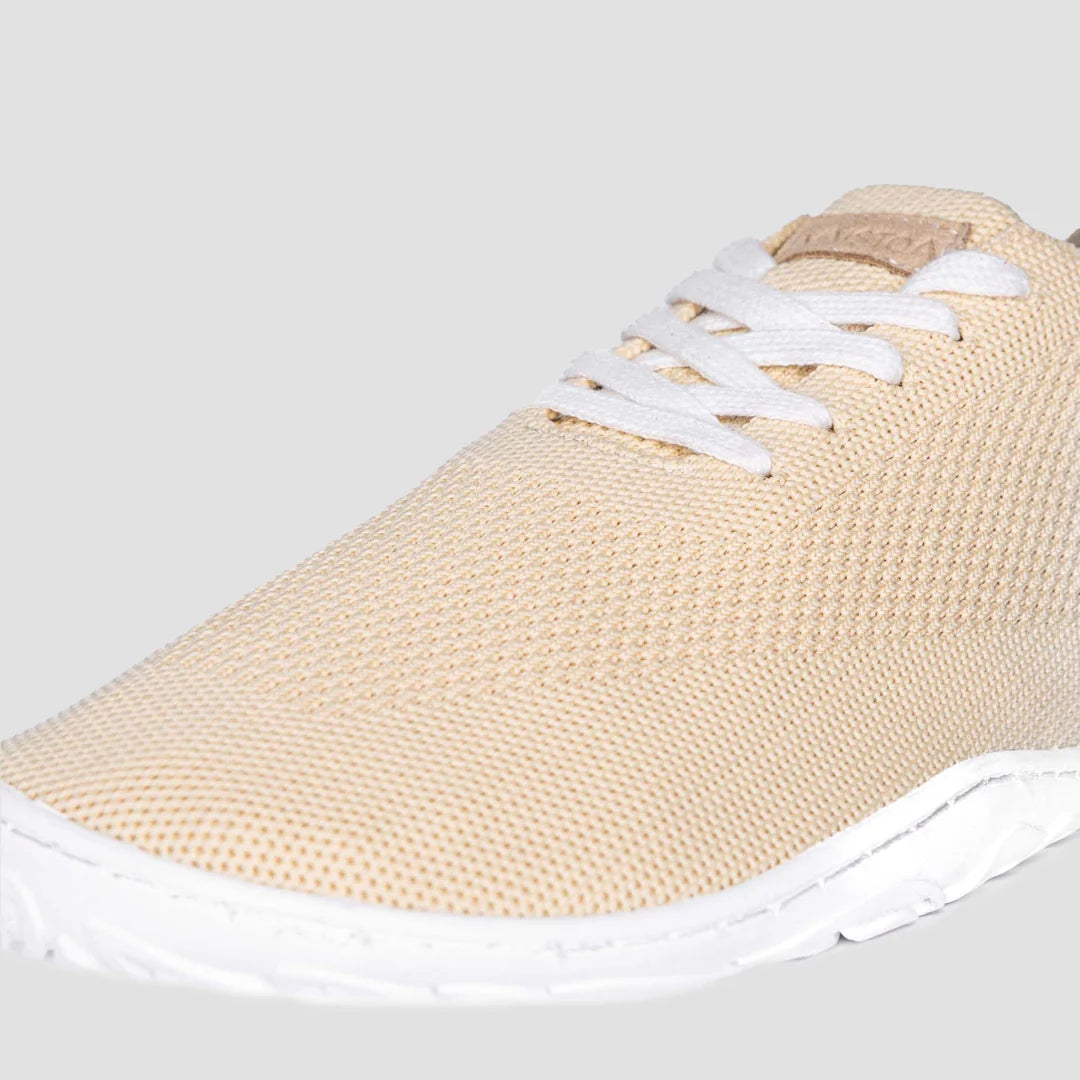Barefoot Yogaschoenen | Flexibele Zool | Crème