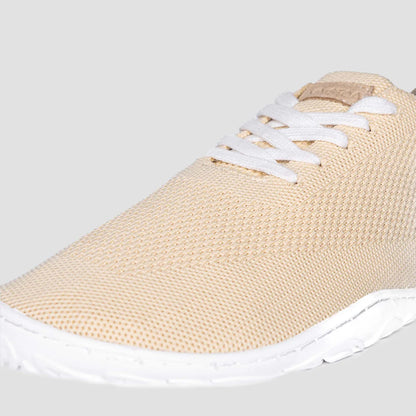 Barefoot Yogaschoenen | Flexibele Zool | Crème
