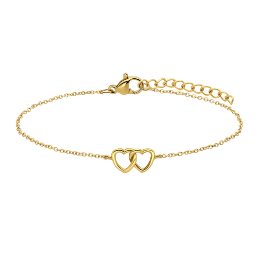 Lydia | Vrouwen gouden harten ring