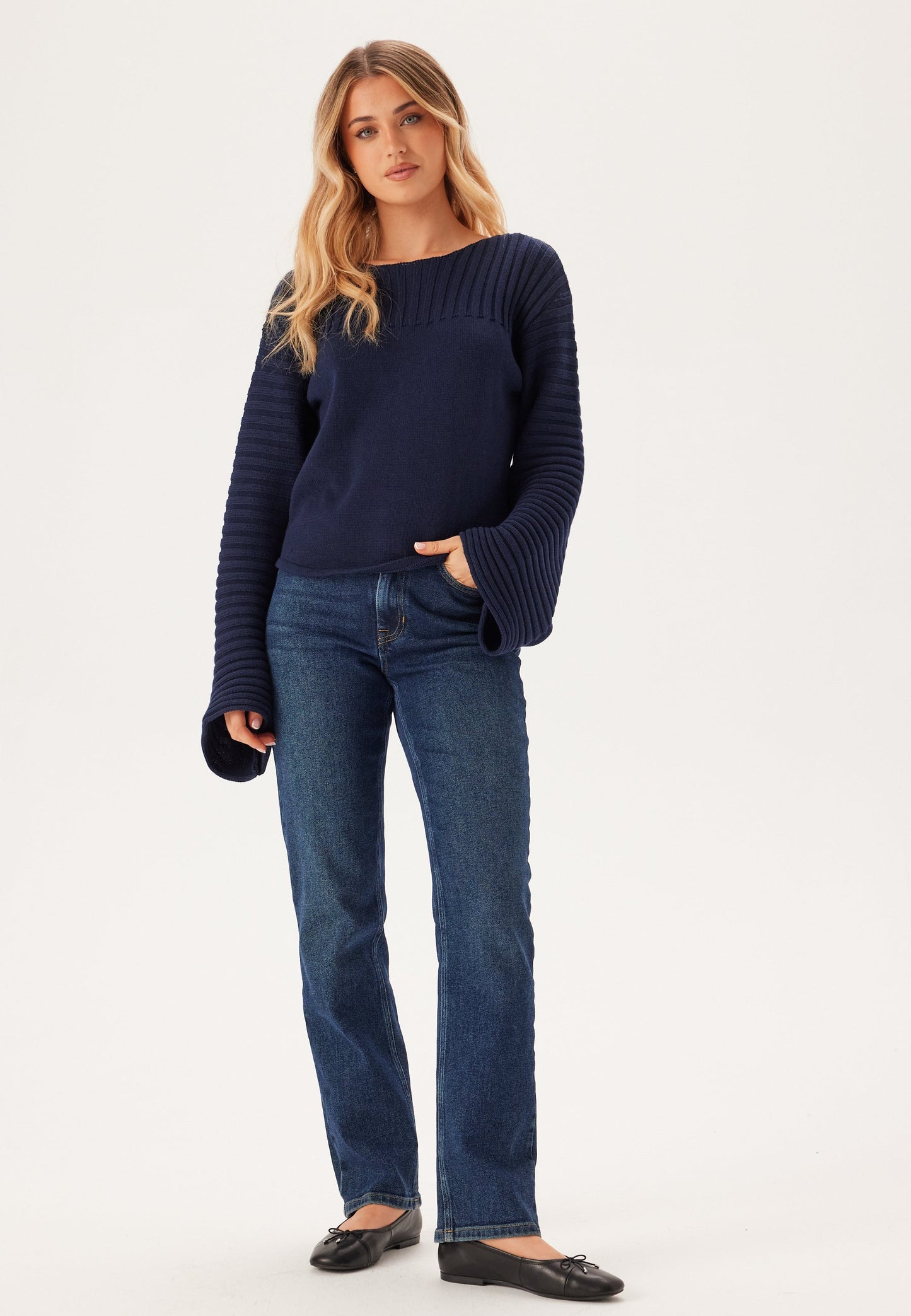 Dames Sweater | Gebreid | Bootneck