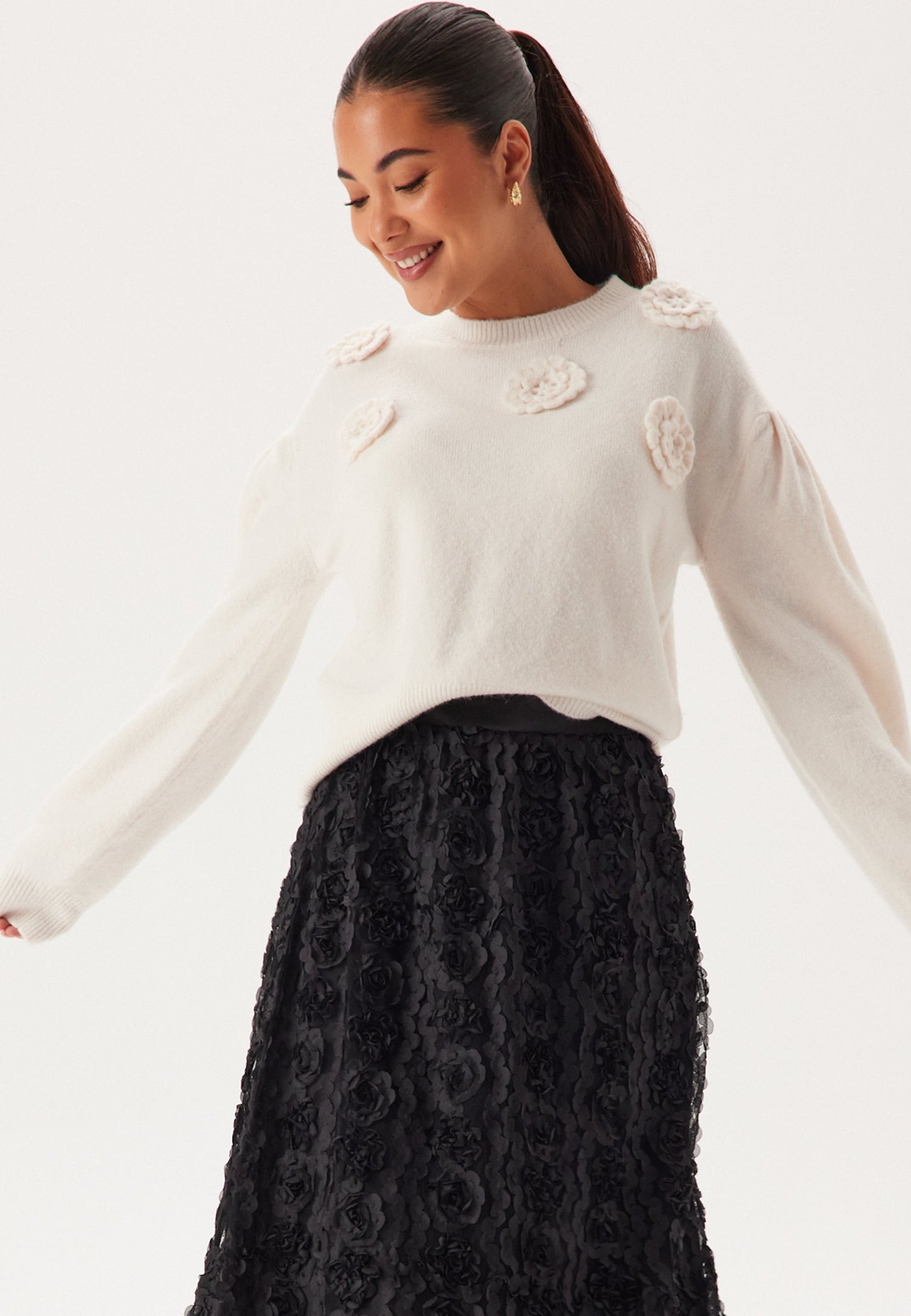 Dames Sweater | Gebreid | Decoratief