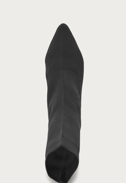 Dames gebreide Enkellaarsjes | Comfortabel En Stijlvol | Goudkleurige Accenten