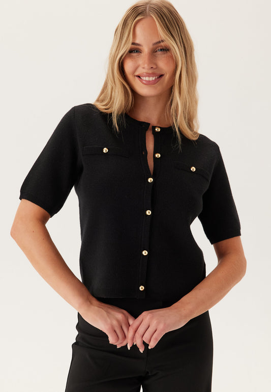 Dames Cardigan | Gebreid | Goudkleurig