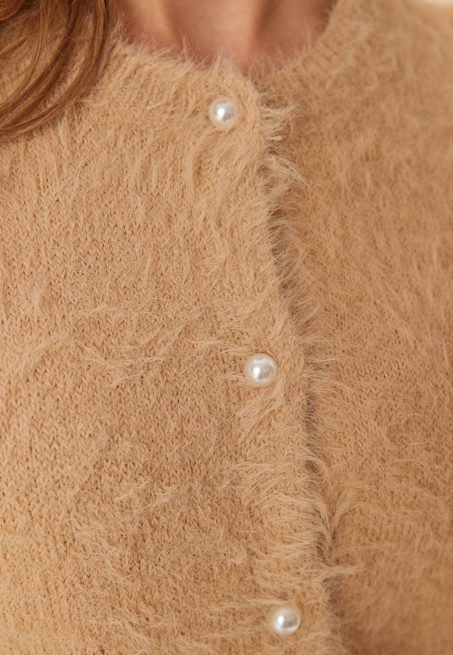 Dames Cardigan | Gebreid | Fluffy