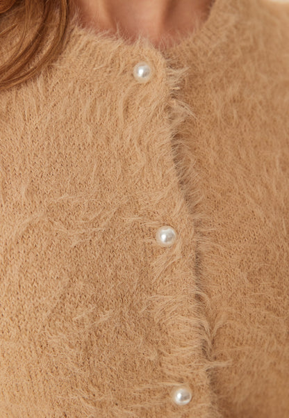 Dames Cardigan | Gebreid | Fluffy