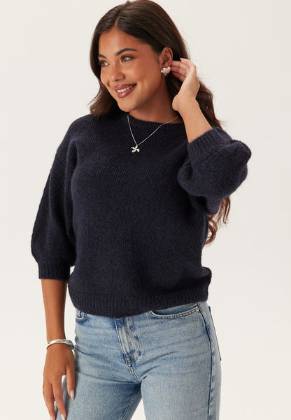 Dames Gebreide Sweater | Katoen | Kortemouw
