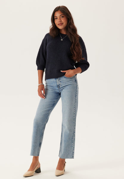 Dames Gebreide Sweater | Katoen | Kortemouw