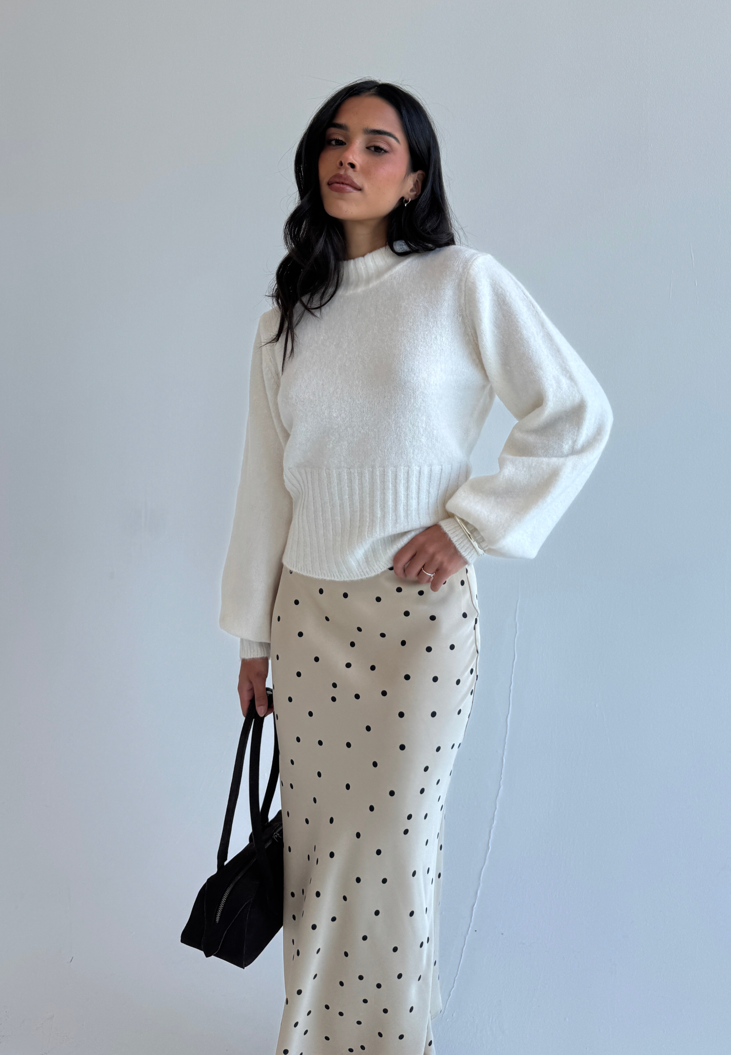 Dames Trui | Gebreid | Wit
