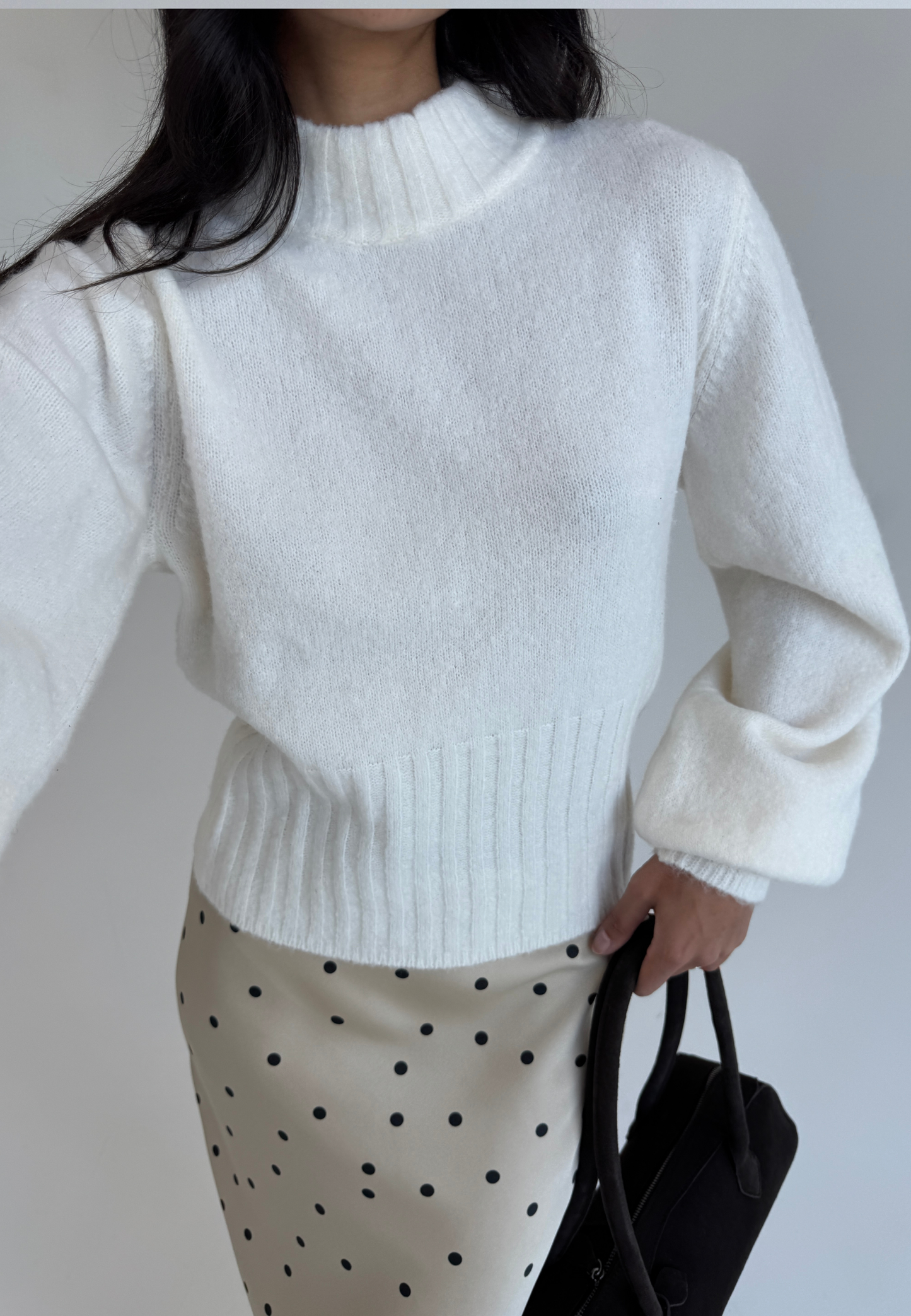 Dames Trui | Gebreid | Wit