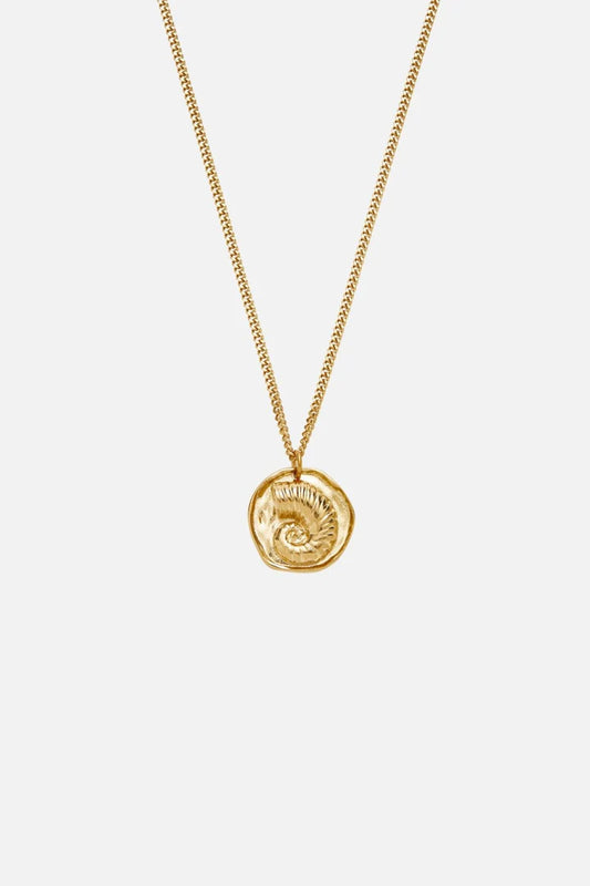 Lewis | Mannen gouden schelp ketting
