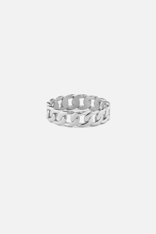 Norris | Mannen zilveren cuban ring