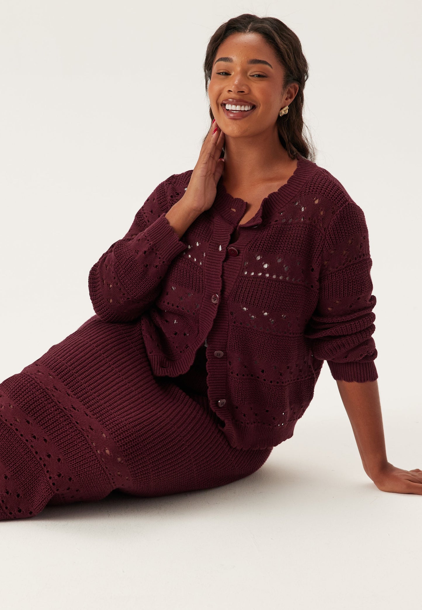 Dames Cardigan | Gebreid | Zwart