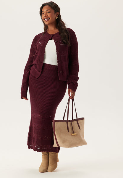 Dames Cardigan | Gebreid | Zwart