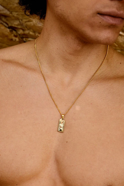 Rosmus | Mannen gouden biljet ketting