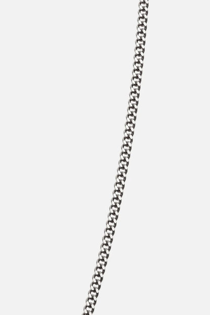 Daniel | Mannen zilveren kader ketting