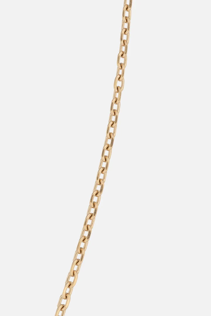 Checo | Mannen gouden bamboe ketting