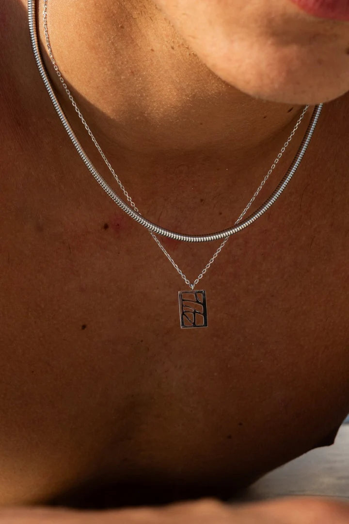 Thommy | Mannen zilveren korea ketting