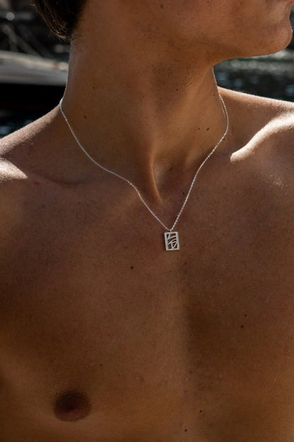 Thommy | Mannen zilveren korea ketting