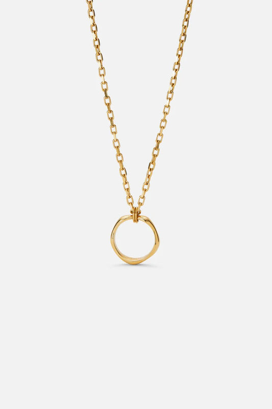 Zeno | Mannen gouden kompas ketting