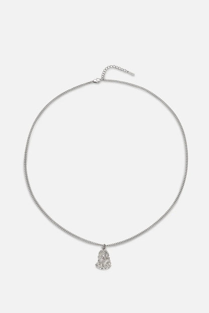 Oscar | Mannen zilverem nymph ketting