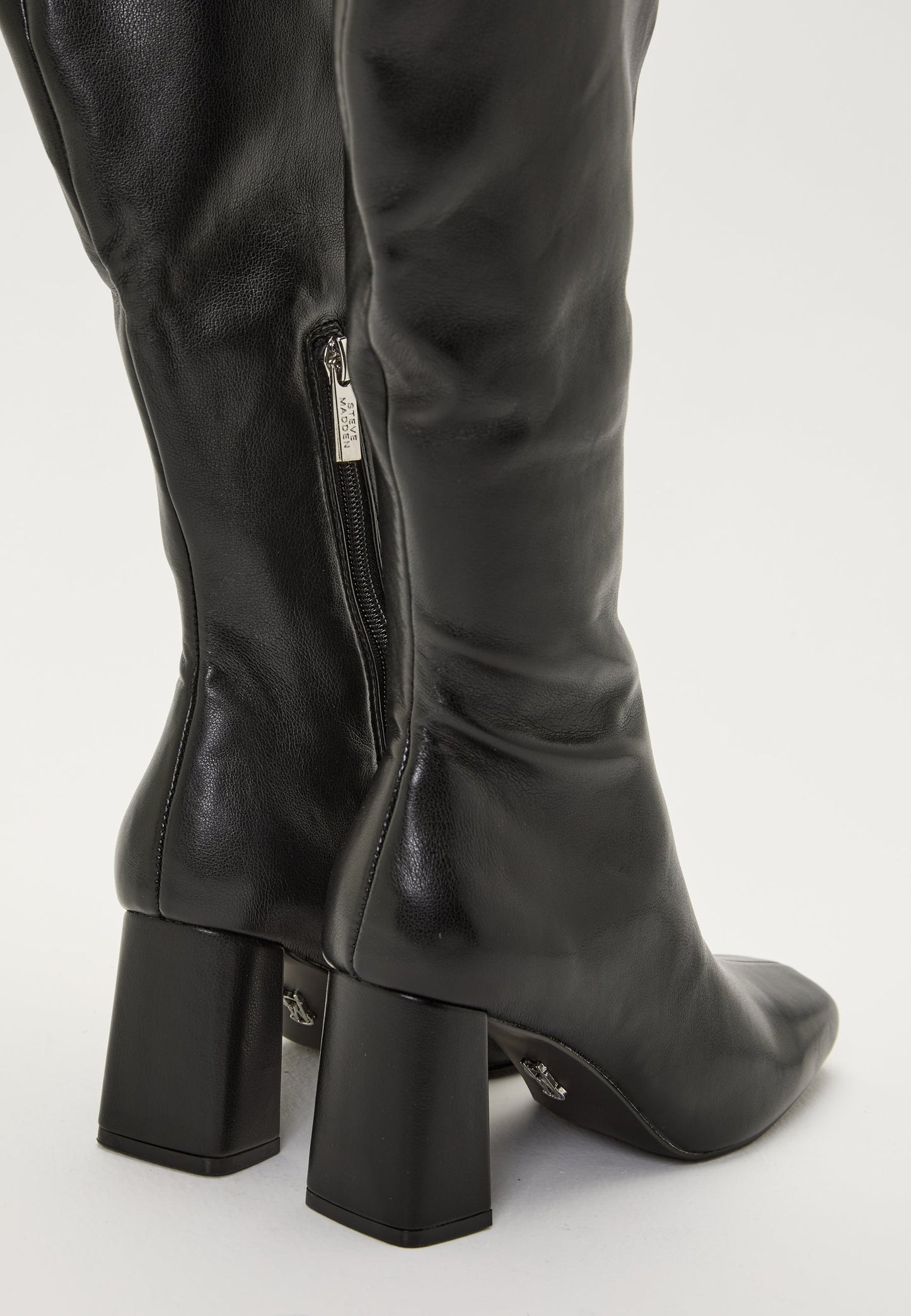 Dames lange Laarzen | Kunstleer | Zwart | Elegante Stijl