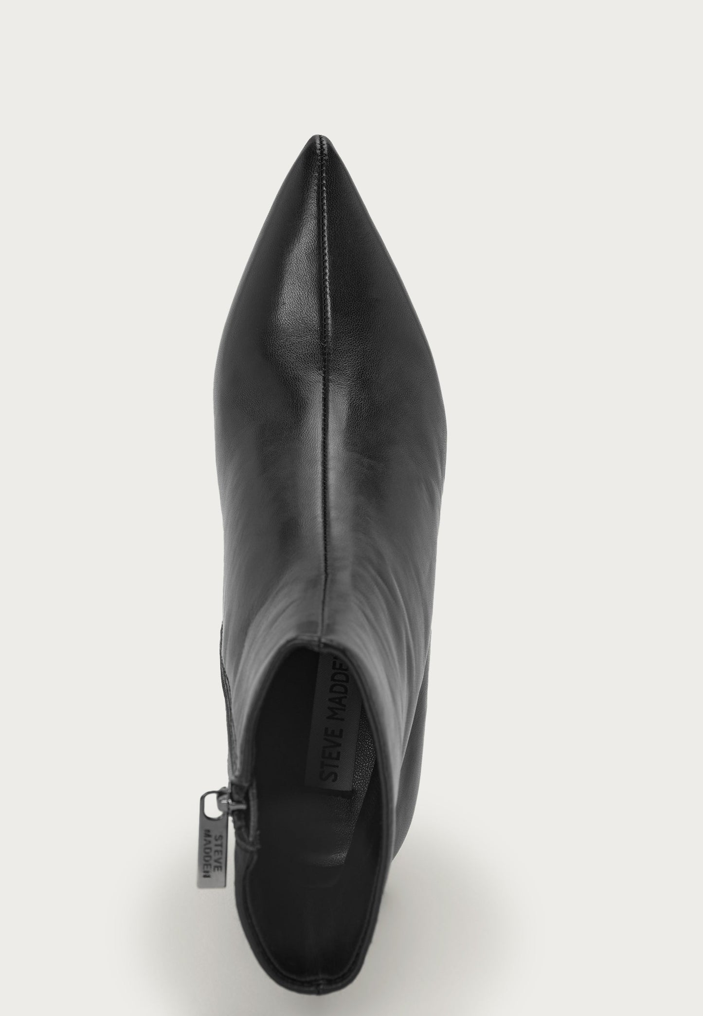 Dames enkellaarsjes | Kunstleer | Zwart | Elegante Ritsluiting