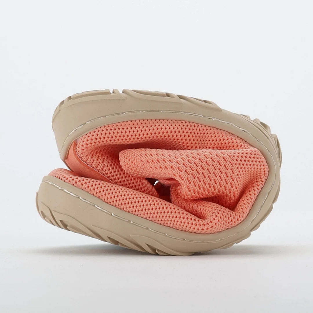 Barefoot Yogaschoenen | Flexibele Zool | Koraal