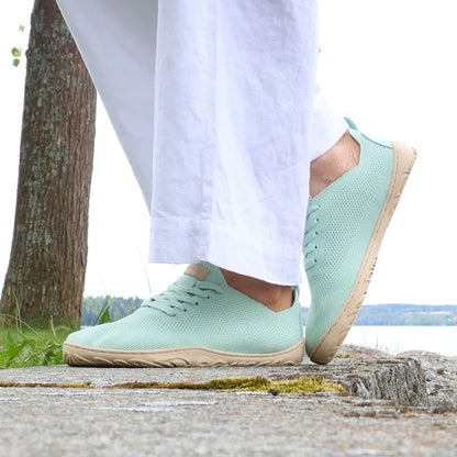 Barefoot Yogaschoenen | Flexibele Zool | Mintgroen