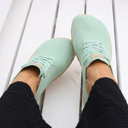 Barefoot Yogaschoenen | Flexibele Zool | Mintgroen
